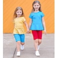 thumbnail image 2 of Made in USA Girls Soft Cotton Short Sleeve Peplum, 2 of 10