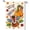 Pumpkin, variant on Sm:)e Gobble Turkey Thanksgiving Garden Flag 12 x 18 Inch, Double-Sided Printing, Outdoor Welcome Decor for Yards