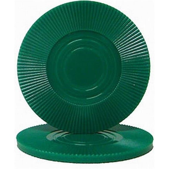 Brybelly BRY001388U 2 g Interlocking Radial Poker Chips, Orange - Pack of 25