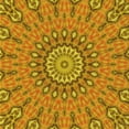 thumbnail image 1 of Ahgly Company Machine Washable Indoor Square Transitional Mahogany Brown Area Rugs, 7' Square, 1 of 7