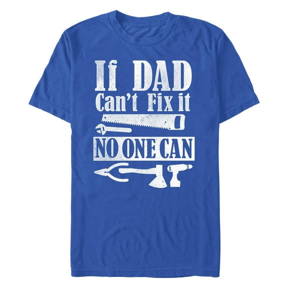 Men's Lost Gods If Dad Can't Fix It No One Can Graphic T-Shirt