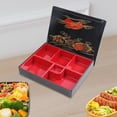 thumbnail image 3 of Fiambrera Bento Box Perfecl Roja y Negra con Tapa Estilo A Recipiente para Alimentos, 3 of 6
