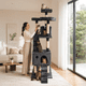 thumbnail image 4 of Torre Árbol Rascador Multinivel Poli Pets con Escalera Gris, 4 of 7