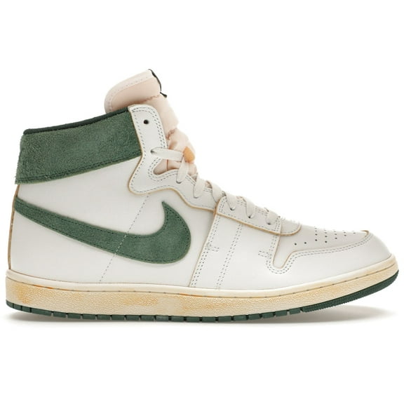 Jordan Men's Nike Jordan Air Ship PE SP A Ma Maniére Green Stone Basketball Shoes, from StockX