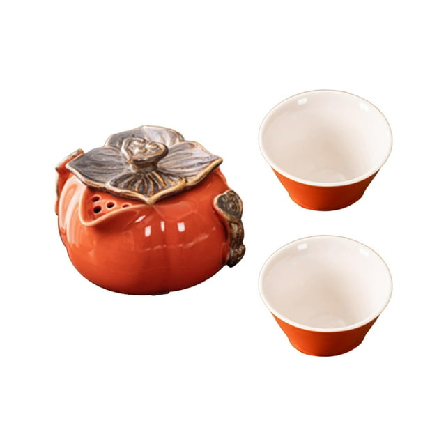 Lipstore Ceramic Tea Set Ceramic Kung Fu Tea Pot for Daddy Gift Dining Room Tea House
