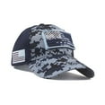 thumbnail image 2 of US 1 American Flag Hat Tactical Army Detachable Patch Mesh Camo Baseball Cap, 2 of 5