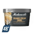 Hudsonville Orange Cream Swirl Ice Cream and Sherbert, 48 fl oz, 1