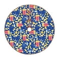 thumbnail image 1 of Fotbe Cute Popcorn Pattern Christmas Tree Skirt, Tree Skirts Plush Christmas Decorations, Christmas Tree Skirts Xmas Decorations Holiday Party Decor-48", 1 of 6