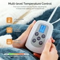 thumbnail image 3 of Heated Blanket Electric Blanket King 100"x90" Heating Blanket with Dual Control 10 Heat Levels & 10 Hours Auto-Off Overheat Protection Soft Flannel King Size Blanket Fast Heating Machine Washable, 3 of 7