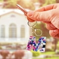 thumbnail image 4 of PPgejGEK Keychain Accessories Mother's Day Custom Creative Keyring Clasp 26 English Letter Pendant Keyring for Valentine's Day Mother's Day Christmas Birthday Gifts, 4 of 6