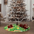 thumbnail image 4 of Defioc St Patrick's Day6 for Christmas Tree Skirt Snowman Xmas Tree Skirt Farmhouse Christmas Decorations Tree Mat for Holiday Party Decor-36", 4 of 6