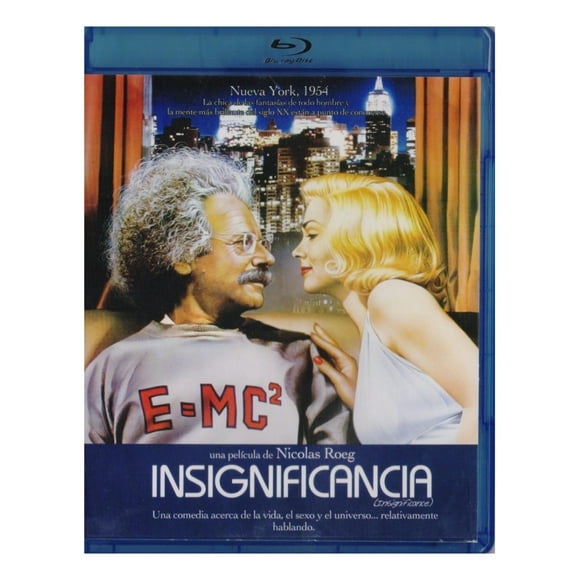 Pelicula Blu-ray Insignificancia Nicolas Roeg 1985 Drama Comedia