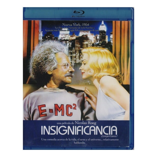 Pelicula Blu-ray Insignificancia Nicolas Roeg 1985 Drama Comedia
