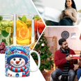 thumbnail image 1 of Nomeni Glass&Bottle ORTUH 3D Christmas Cups 350ml 3D Christmas Ceramic Mugs 3D Christmas Mug Inflatable Snowman Mug Ceramic Mug Santa Mug Snowman Mugs 3D Creative Design, 1 of 9