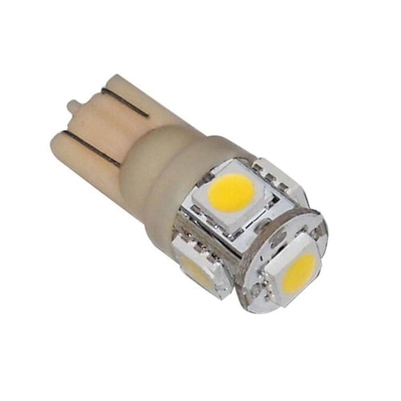 Valterra Products LLC DG724061VP EUROSTYLE DBL DOME LIGHT LED SOFT WHT 3500K 430 LUMENS / EA