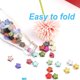 thumbnail image 5 of Paquete de papeles de estrellas de Origami, papel de bricolaje, 360/520 hojas, Origami de purpurina multicolor para proyectos de arte y manualidades para niños Zhivalor BST3023805-3, 5 of 5