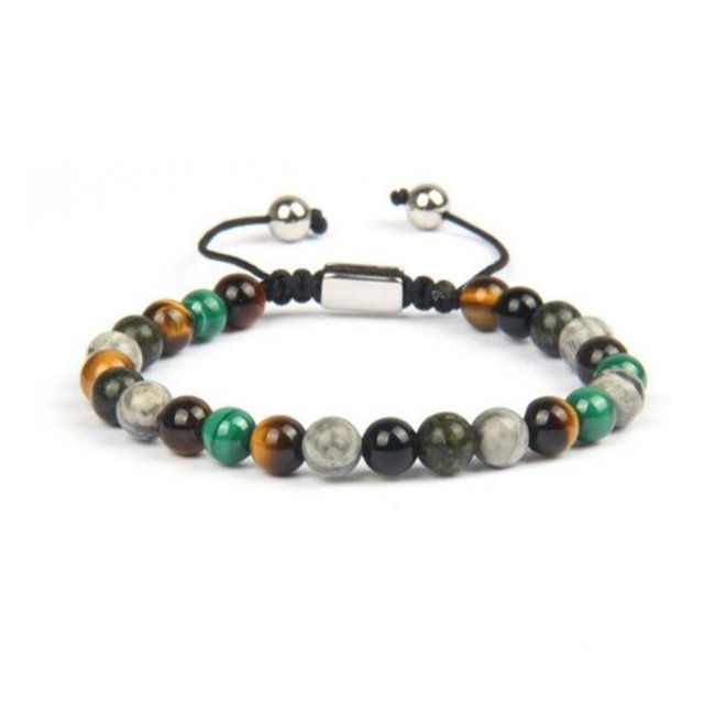 Hombre O Mujer Amazonica Piedras Naturales DigiBlack Urbano Elegante