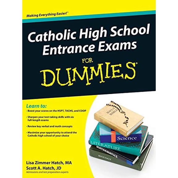 Pre-Owned Catholic High School Entrance Exams for Dummies