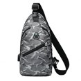 thumbnail image 1 of Bandolera cruzada en el pecho y hombro, bolsa de bolsillo personal, bolsas de viaje antirrobo, mochila para hombres y mujeres, resistente al agua, 1 of 6