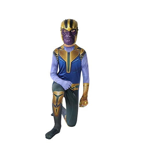 Disfraz de superhéroe Thanos para niños, Body 3D para Halloween Thanos Disfraces de Cospla YME YME