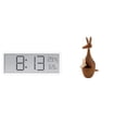 thumbnail image 1 of Reloj de pared digital,Reloj de pared digital multifuncional para oficina,Reloj de escritorio de pantalla grande y sencillo,estatua,Estatuas,figuras de animales,manualidades, 1 of 8