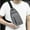 Gray, variant on Strap Bag Crossbody Backpack With With Headphone Hole Strap Backpack Hiking Backpack Multipurpose Crossbody Chest Bag