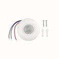 thumbnail image 3 of HLONK [Motion Sensor Light] 1pc LED Motion Sensor Light Switch With 360° PIR Motion Detection  Automatic On/Off  Home Security  Easy Installation  85-265V  1.5A  1.5W  Motion Sensor Ligh, 3 of 4