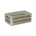 thumbnail image 4 of Cheungs Slatted Wood 3 Piece Crate Set, 4 of 4