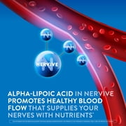 Nervive Nerve Health Tablets, Nerve Care with Vitamin B12, Vitamin B6, Vitamin B1 30 Count