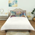thumbnail image 4 of Coolnut Colorful Oriental Textile Tile Satin Pillowcase for Hair and Skin Silk Pillowcase, Size(20x26 inches) - Slip Cooling Satin Pillow Covers with Envelope Closure（746） Home Decor Gifts, 4 of 7