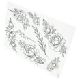 thumbnail image 4 of Temporary  Stickers Temporary  Women Waterproof Flower Long Lasting Body Fake  Stickers, 4 of 8