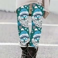 thumbnail image 2 of Buigttklop Christmas Leggings for Women 2024 Xmas 3D Graphic Warm Leggings Athletic High Waisted Yoga Pants Holiday Leggings Tights, 2 of 5