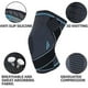thumbnail image 2 of Rodillera, artritis y desgarro de menisco, rodillera ajustable, rodillera deportiva para hombres y mujeres WD.WDQZL Hogar, 2 of 2