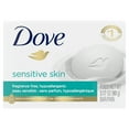 thumbnail image 3 of Dove Beauty Moisturizing Cream Bar Soap For Sensitive Skin, Unscented - 3.15 Oz, 3 of 5