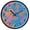 Groovy Floral Retro Daisies, variant on Dailycode Night Light Wall Clock Glow in The Dark 12 inch Battery Operated Silent Luminous Clocks, Groovy Floral Retro Daisies