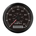 thumbnail image 1 of 85mm British Style GPS Speedometer Digital Drive Direction 35MPH 60 MPH 80 MPH Red Yellow Backlight For Car Motorcycle Universal ,High Precision, 1 of 7