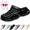 Black, variant on Men's and Women's Summer Sneakers, Comfortable Breathable Non-Slip Cloud Sandals