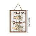 Halloween 2024 Greet Dad With Love Father's Day Door Plaque To Make His