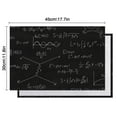 thumbnail image 5 of Math Equations White Chalk Blackboard Pattern Summer Placemats Table Placemats Set Of 6-Linen Kitchen Washable Placemats Table Mats 11.8"x17.7" Non-Slip Heat Resistant, 5 of 5