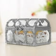 thumbnail image 2 of Dragonus Treasure Chest Candy Boxes, Plastic Wedding Favor Boxes, Clear Jars Candy Storage Boxes, Gift Boxes, 2 of 5