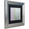 thumbnail image 2 of Trademark Fine Art "Hortensia Stripes" Canvas Art by Color Bakery Black Matte, Silver Frame, 2 of 4