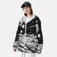 thumbnail image 4 of Sun Protection Shirts for Men/Women - Cosmic Landscape Celestial Art Long Sleeve Sun Hoodie Jacket for Fishing Running Hiking, 4 of 6