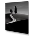 thumbnail image 2 of Designart "Minimalist Scenery Of A Wonderland Road II" Race Tracks Wall Art Prints, 2 of 7