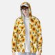 thumbnail image 2 of Balery Modern Elegant Sunflower Sudadera ligera de manga larga con capucha y protección solar UPF 50+ para hombre y mujer, ideal para pesca y running-XX-Large, 2 of 7