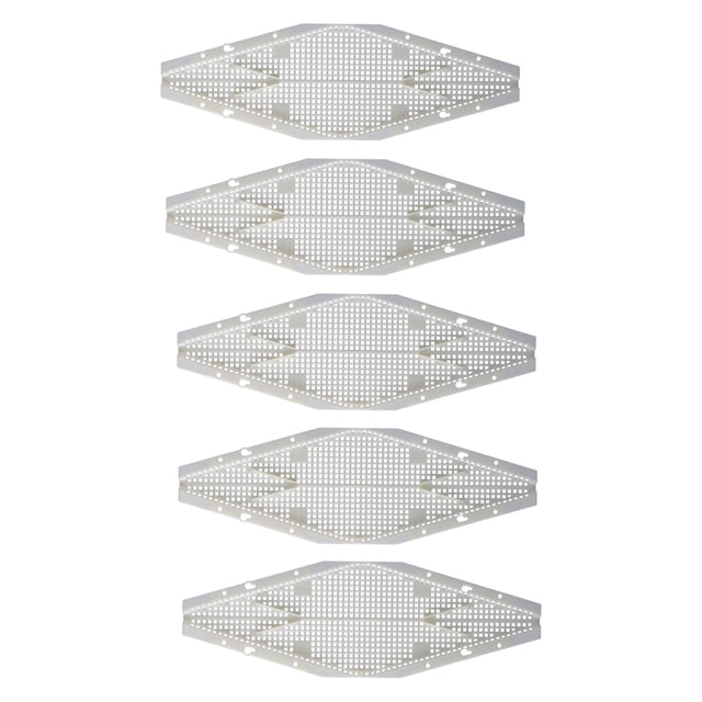 HURRISE Queen Bee Plastic Spacer,5Pcs Bee Anti Escape Frame Device Beehive Escape Against Barrier Beekeeping Supplies,Bee Anti‑Escape Frame