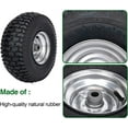 thumbnail image 4 of 15x6.00-6 Lawn Mower Tire and Wheel Front Tire Compatible with John Deere  Husqvarna Riding Mowers Lawn Tractors, 4 of 6