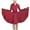 Burgundy, variant on YM YOUMU Girls Latin Dance Dress Long Sleeve Dancewear for Ballroom Salsa Practice