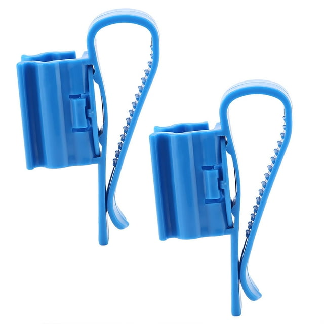 Clip para tubería de pecera, 2 piezas, soporte ajustable para manguera de pecera, abrazadera para tubería de agua, resistente y duradera