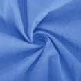 thumbnail image 6 of Formal Wedding Guest Dresses for Women Summer Fashion Short Sleeve Vent Round Neck Casual Print Dress Polyester Slip Dress Style L-204 Ruched Dresses Light Blue XL, 6 of 6