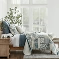 thumbnail image 2 of Levtex Home - 100% Linen - Queen Duvet Cover - Washed Linen in Denim Blue - Duvet Cover Size (90 x 94in.), 2 of 6